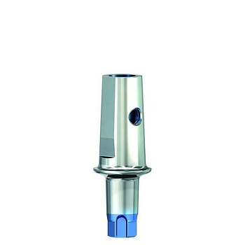 Абатмент SICvantage Standard Abutment blue,anterior,straight,GH 1.0 mm(incl.Screw  and Cap) (Более 14 мес)